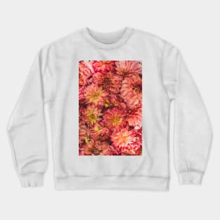 Dahlia Flowers Crewneck Sweatshirt